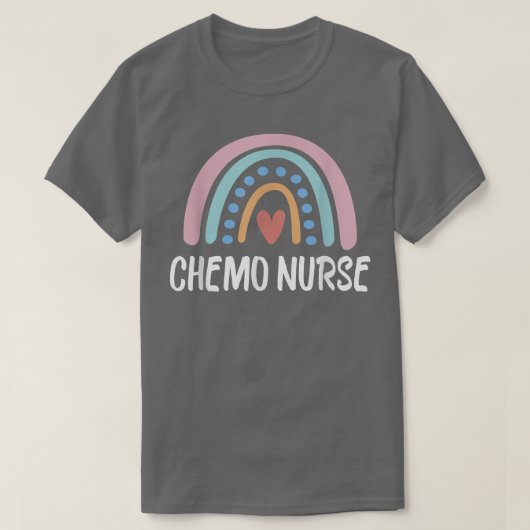 Chemo Infusie Squad Leopard Rainbow Chemo Infusio T-shirt (Design voorkant)