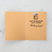 Chemo is klaar Kanker Stop niet met het ophalen va Kaart (Binnen)