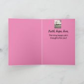 Chemo is klaar om te vieren! Ondersteuning van bor Kaart (Binnen)