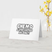 Chemo... Kinderen Kaart (Gele Bloem)
