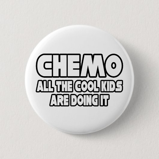 Chemo...Koel Kinderen Ronde Button 5,7 Cm (Voorkant)