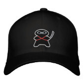 Chemo Ninja Baseball Hat Geborduurde Pet (Voorkant)