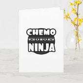 Chemo Ninja Kaart (Gele Bloem)
