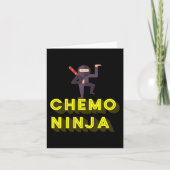 Chemo Ninja Kinder kankerbewustzijnsmaand Kaart (Voorkant)