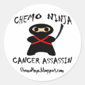 Chemo Ninja Stickers (Voorkant)