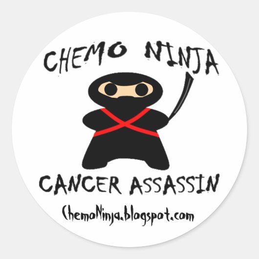 Chemo Ninja Stickers (Voorkant)