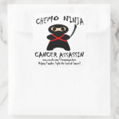 Chemo Ninja Stickers! Vierkante Sticker (Tas)