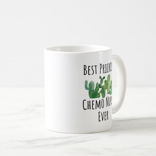 Chemo Oncology Nurse Gift Idea Koffiemok (Voorkant rechts)