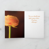 Chemo-ondersteuning voor Zuster Ranunculus-Kaart Kaart (Binnen)