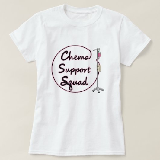Chemo Steun Team T-shirt (Design voorkant)