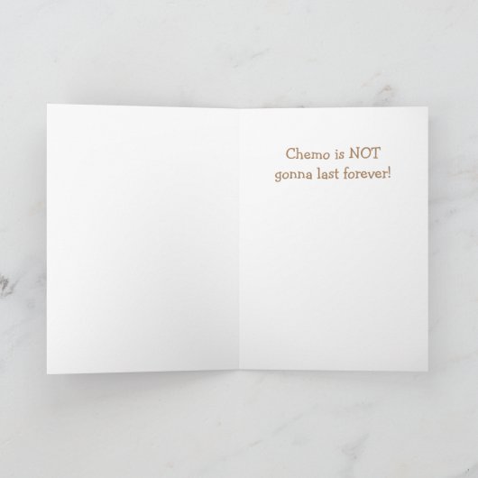 Chemo Support Cute Squirrel Kaart (Binnen)