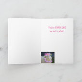 Chemo Support Funny Sheep Kaart (Binnen)