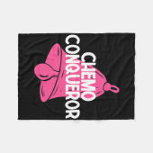Chemo-veroveraar Einde van de chemo-behandeling Bo Fleece Deken (Voorkant (Horizontaal))