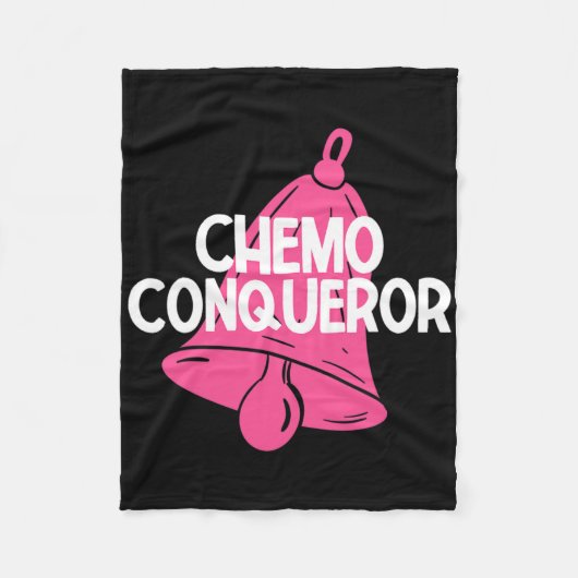 Chemo-veroveraar Einde van de chemo-behandeling Bo Fleece Deken (Voorkant)