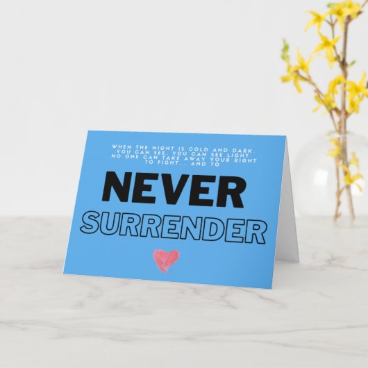 Chemokaarten - Woorden van aanmoediging voor harde Kaart (Gele Bloem)