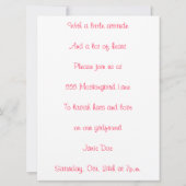 Chemo's flage party! kaart (Achterkant)