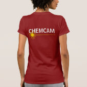 ChemRex (dames, gele laser) T-shirt (Achterkant)