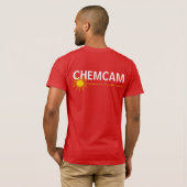 ChemRex (mannen, gele laser) T-shirt (Achterkant volledig)