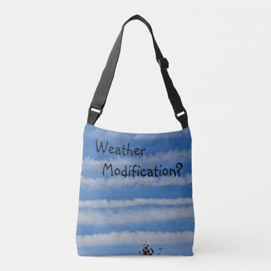 Chemtrail Awareness Crossbody Tas (Voorkant)