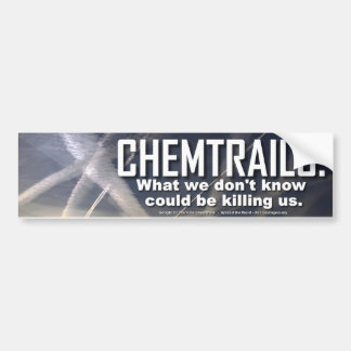 Chemtrails Bumpersticker