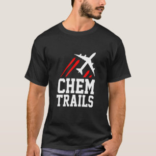 Chemtrails complottheoretische piloot t-shirt
