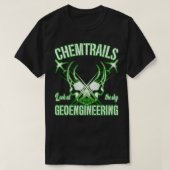 Chemtrails Geoengineering NWO T-shirt (Design voorkant)
