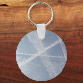 Chemtrails over Spanje Sleutelhanger (Voorkant)