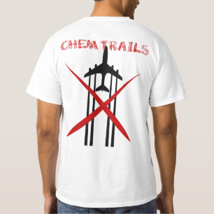 Chemtrails zijn verkeerd licht T-shirt