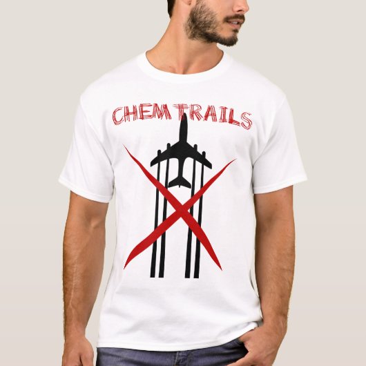 Chemtrails zijn verkeerd shirt (Voorkant)