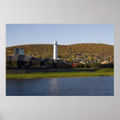 Chemung River in Corning NY Poster (Voorkant)