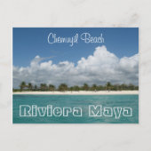 Chemuyil Beach Briefkaart (Voorkant)