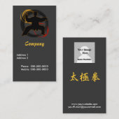 Chen Tai Ji Visitekaartje (Voorkant / Achterkant)