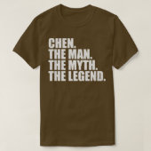 ChenChen Achternaam Chen Achternaam Chen Achternaa T-shirt (Design voorkant)
