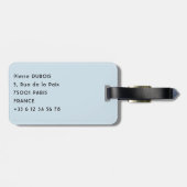 Chendebji Chorten in Bhutan, Himalaya, Azië Bagagelabel (Achterkant horizontaal)