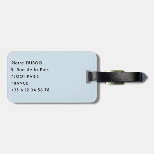 Chendebji Chorten in Bhutan, Himalaya, Azië Bagagelabel (Achterkant horizontaal)