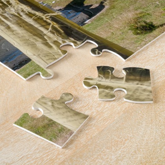 Chendebji Chorten in Bhutan, Himalaya, Azië Legpuzzel (Zijkant)