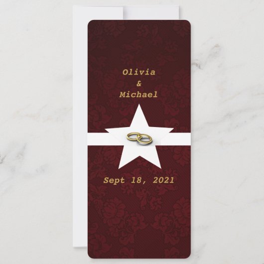 Chendelier Kaart (Achterkant)