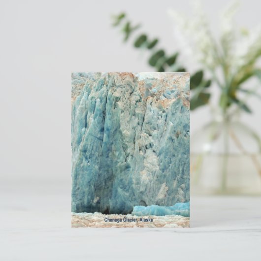 Chenega Glacier, Alaska Briefkaart (Staand voorkant)