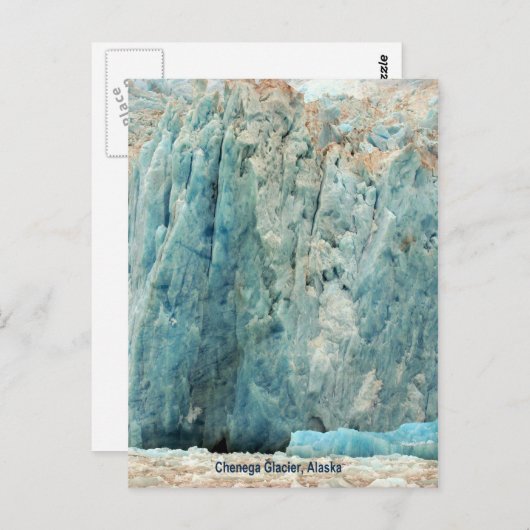 Chenega Glacier, Alaska Briefkaart (Voorkant / Achterkant)