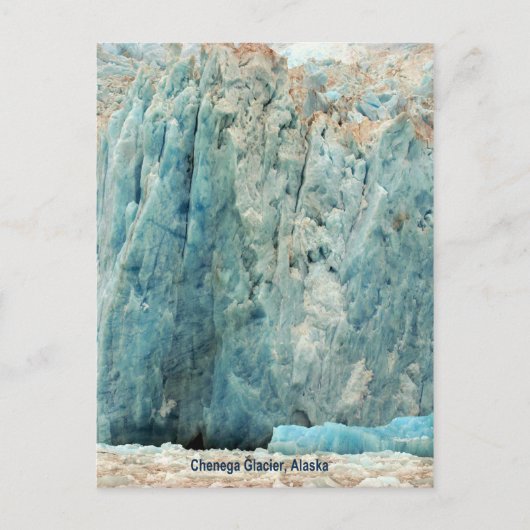 Chenega Glacier, Alaska Briefkaart (Voorkant)