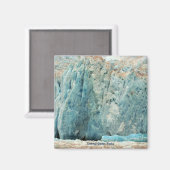 Chenega Glacier, Alaska Magneet (Voorkant / Achterkant)