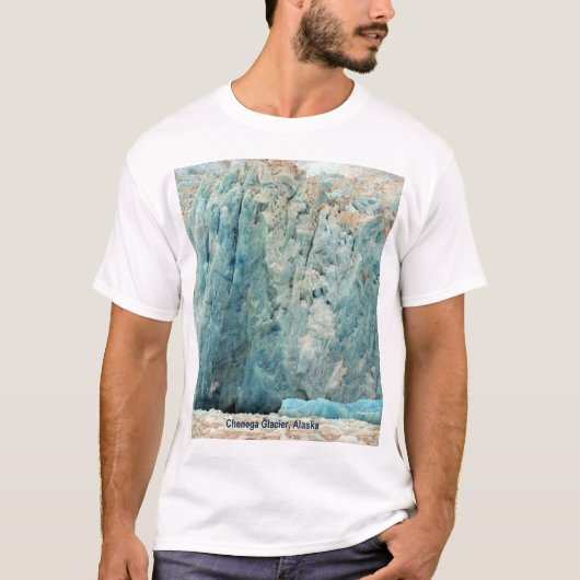 Chenega Glacier, Alaska T-shirt (Voorkant)