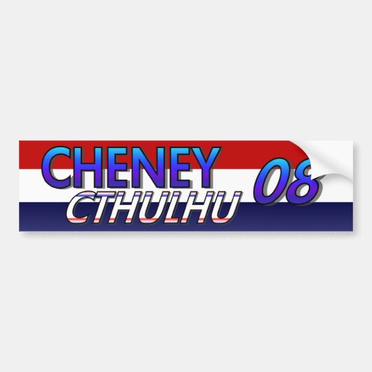 Cheney Cthulhu 08 Sticker (Voorkant)