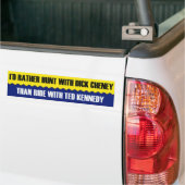 Cheney/Kennedy Bumpersticker (Op Truck)
