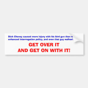 Cheney's Bird Pistool Bumpersticker