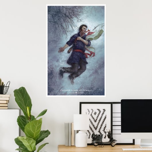 Chenicus valt in de strijd poster (Thuiskantoor)