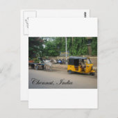 Chennai, India Briefkaart (Voorkant / Achterkant)