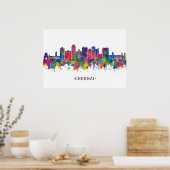 Chennai India Skyline Poster (Keuken)