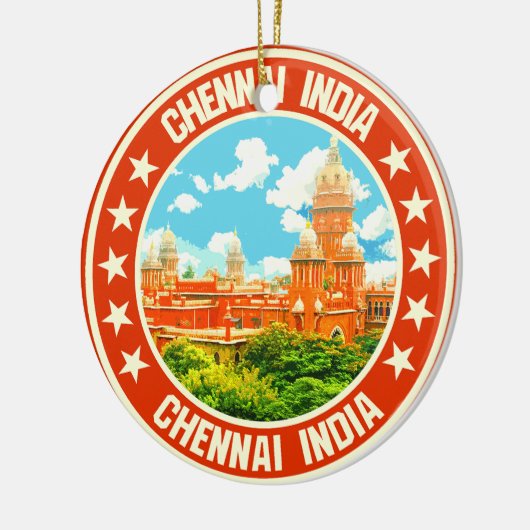 Chennai Keramisch Ornament (Links)