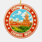 Chennai Keramisch Ornament (Achterkant)